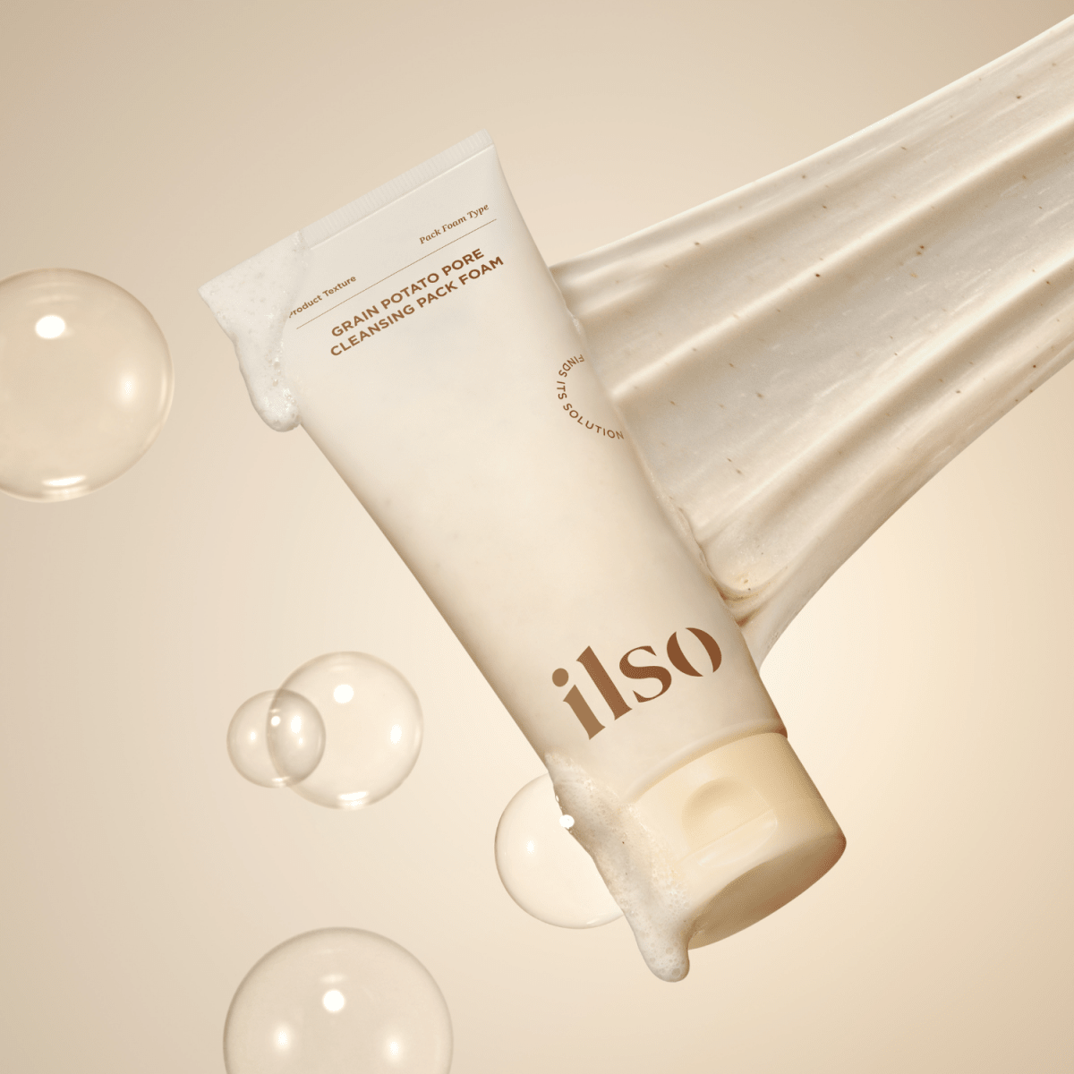 ILSO Grain Potato Pore Cleansing Pack Foam 150ml | La Cosmetique