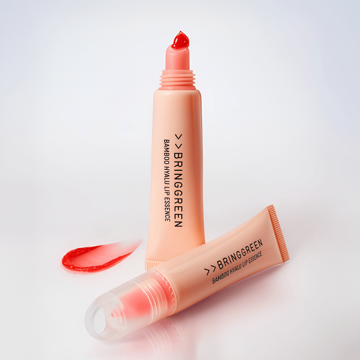 Bring Green Green Bamboo Hyalu Lip Essence Moisture & Color Double Pack [11g] | La Cosmetique