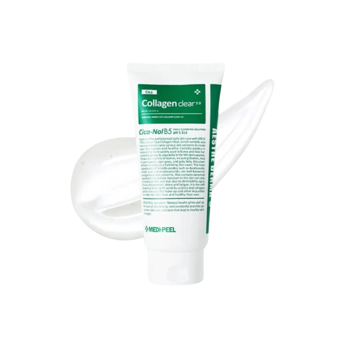 MEDIPEEL+ Green Cica Collagen Clear 2.0 120ml | La Cosmetique