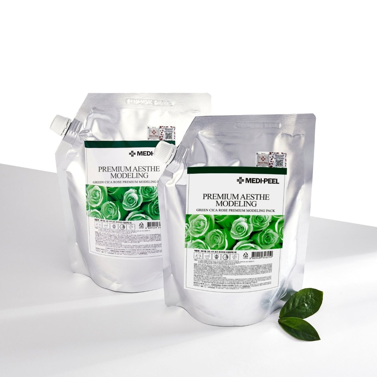 MEDIPEEL+ Green Cica Rose Premium Modeling Pack Set 1kg | La Cosmetique