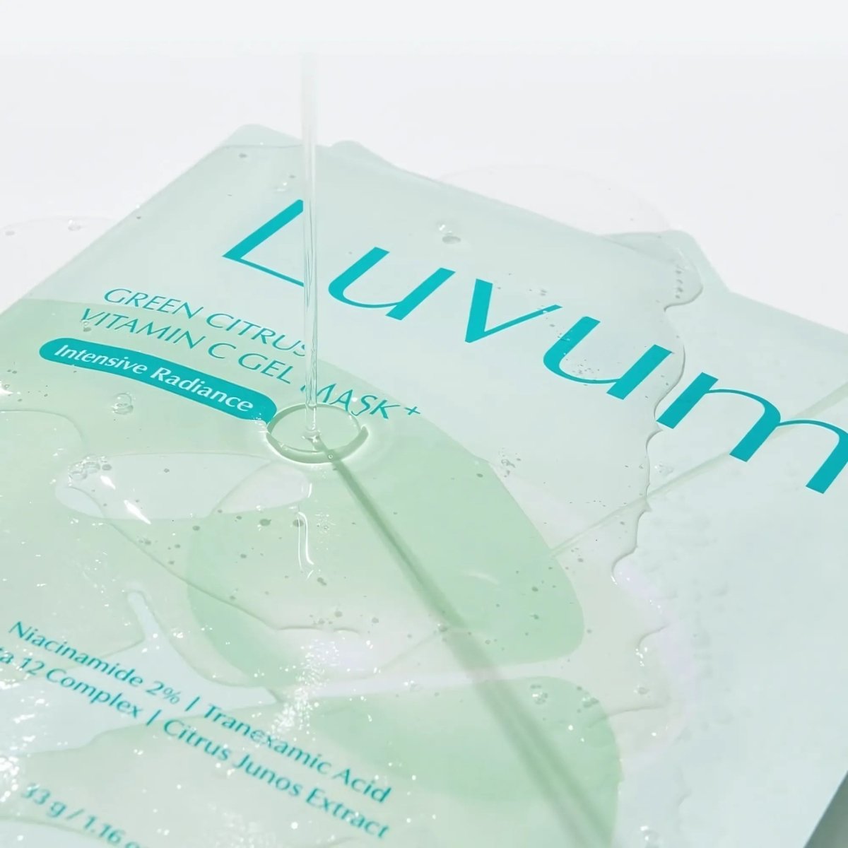 Luvum Green Citrus Vitamin C Plus Gel Mask Plus 5Pieces | La Cosmetique