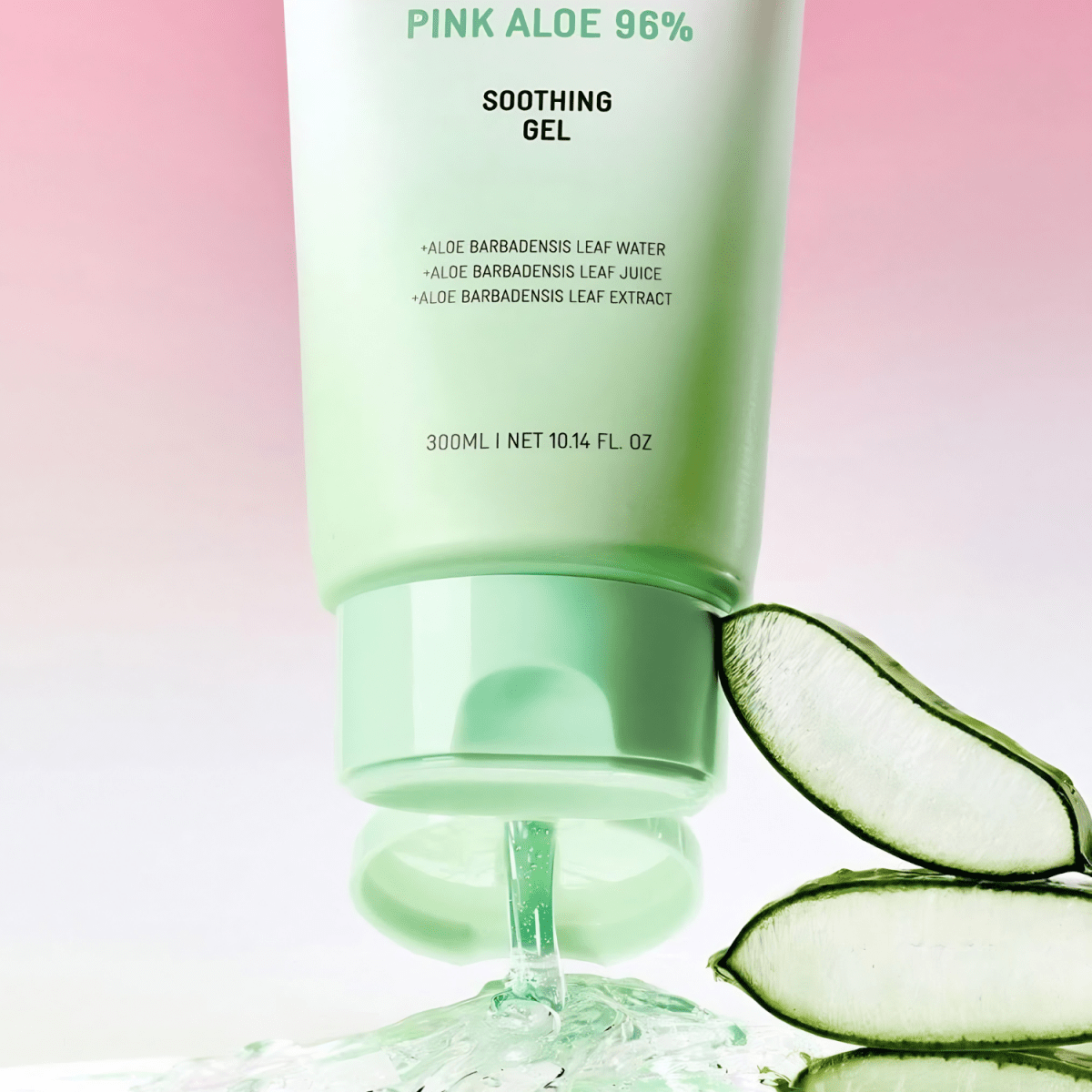 Bring Green Green Pink Aloe 96% Soothing Gel [300ml] | La Cosmetique