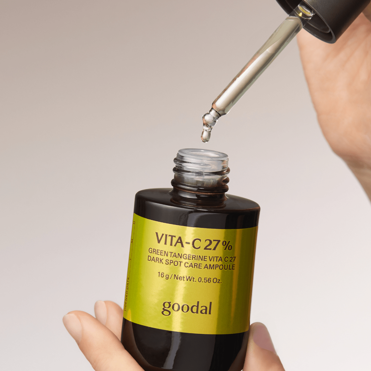 Goodal Green Tangerine Vita C 27 Dark Spot Care Ampoule | La Cosmetique