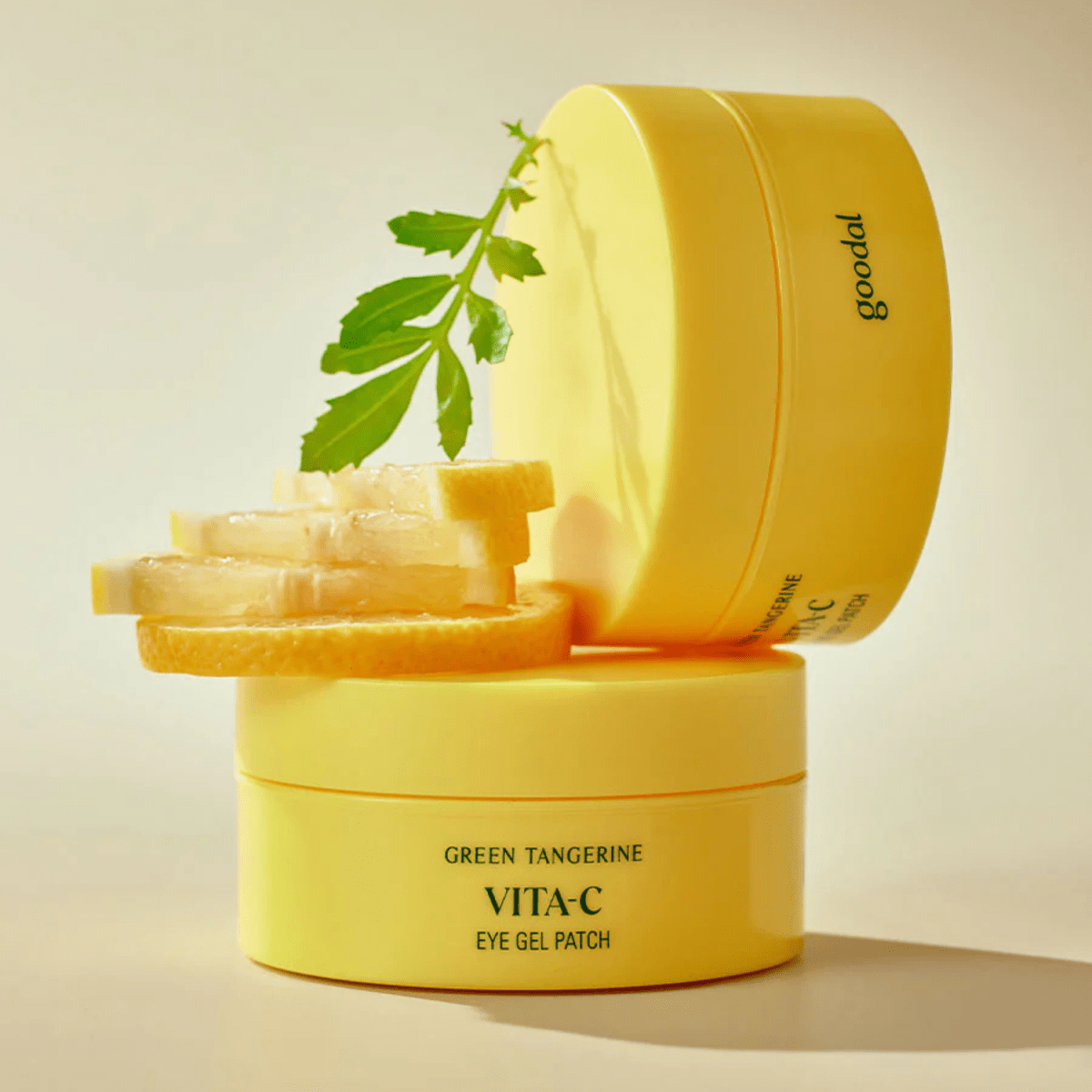 Goodal Green Tangerine Vita C Dark Spot Care Eye Patch 60ea | La Cosmetique