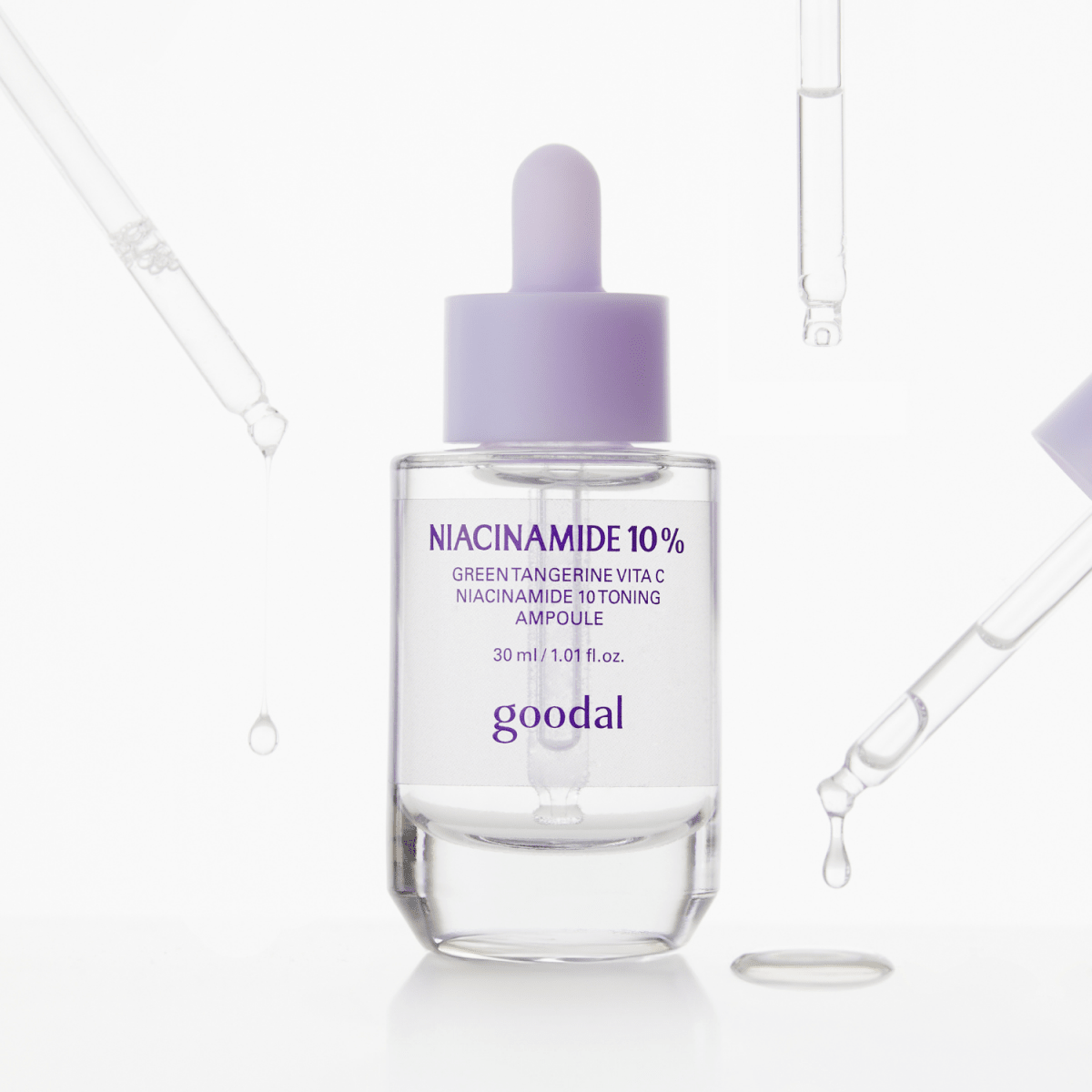 Goodal Green Tangerine Vita C Niacinamide 10 Toning Ampoule 30ml | La Cosmetique