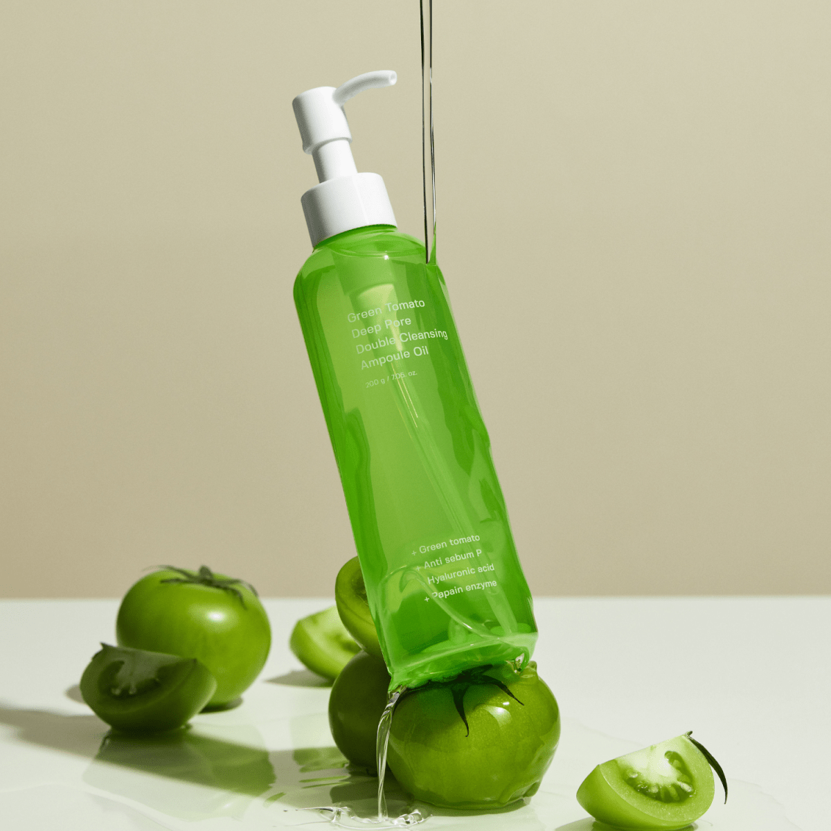 Sungboon Editor Green Tomato Double Cleansing Ampoule Oil [200g] | La Cosmetique