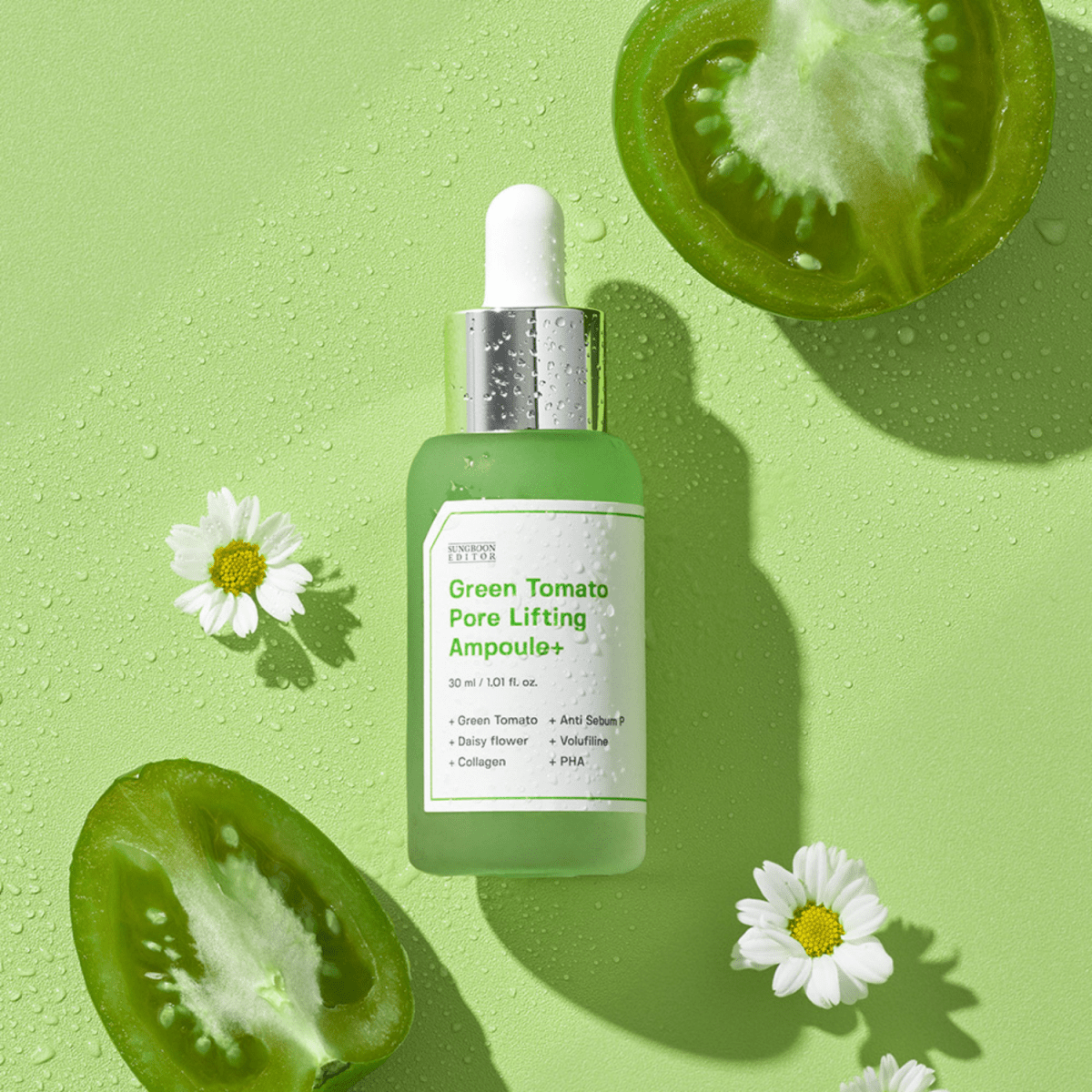 Sungboon Editor Green Tomato Pore Lifting Ampoule 30ml | La Cosmetique