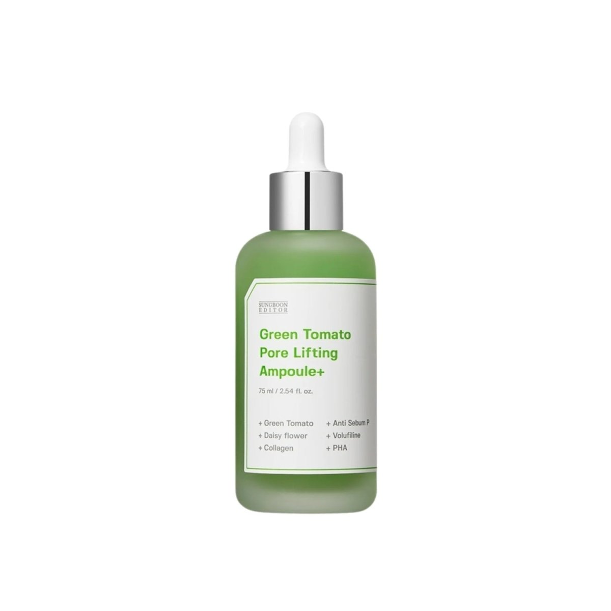 Sungboon Editor Green Tomato Pore Lifting Ampoule 75ml | La Cosmetique