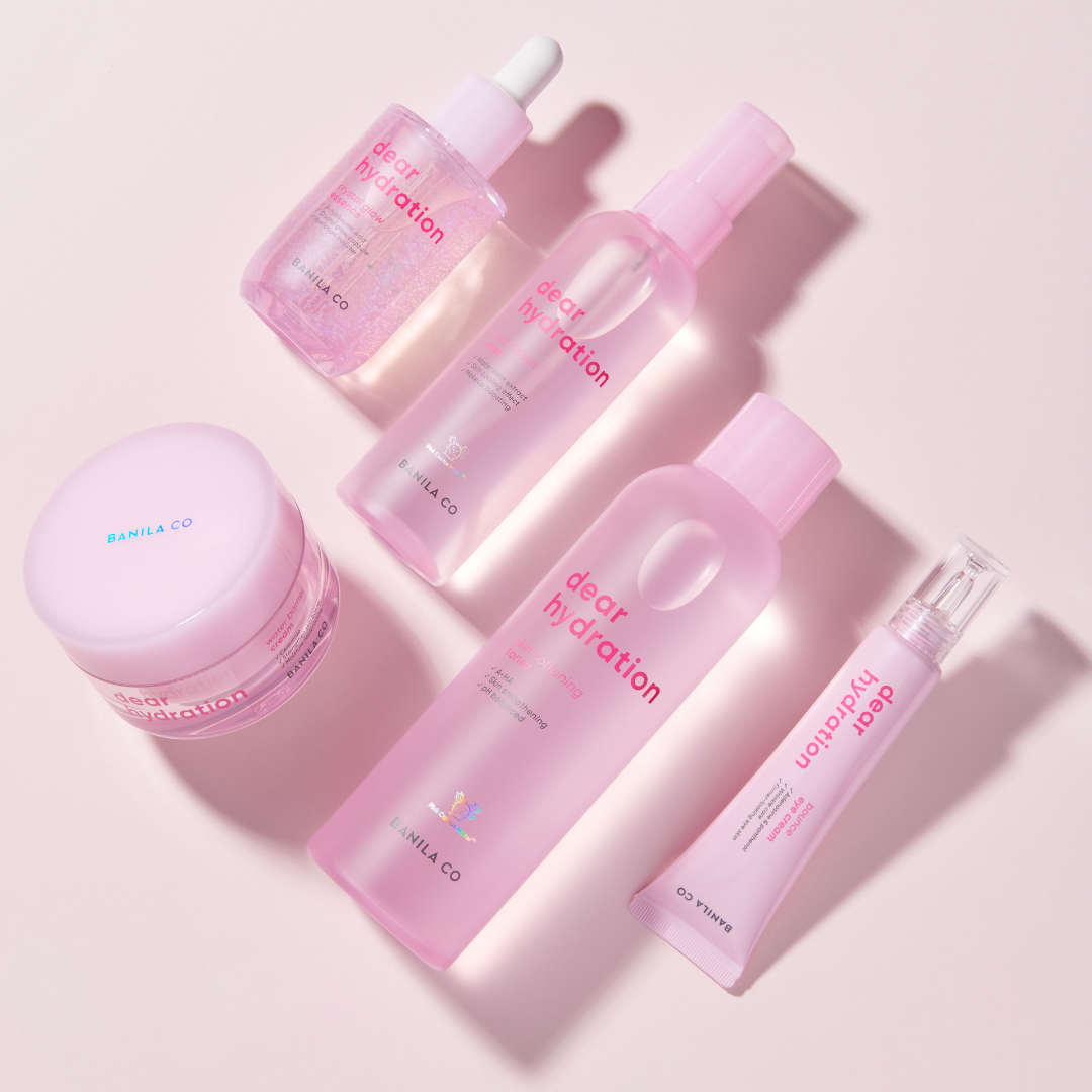 Banila Co Dear Hydration Skin Softening Toner in a 200ml bottle, with a clear liquid and minimalist label design.