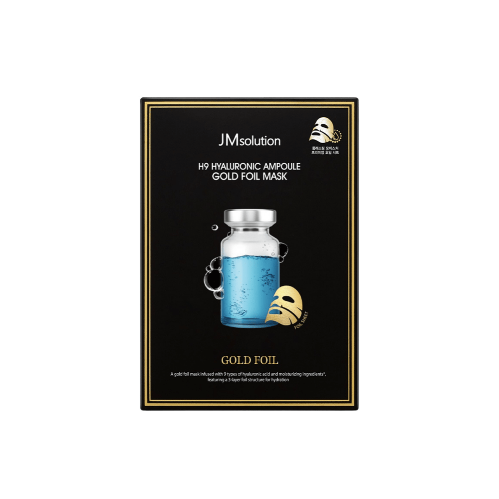 H9 Hyaluronic Ampoule Gold Foil Mask Box [10pcs]