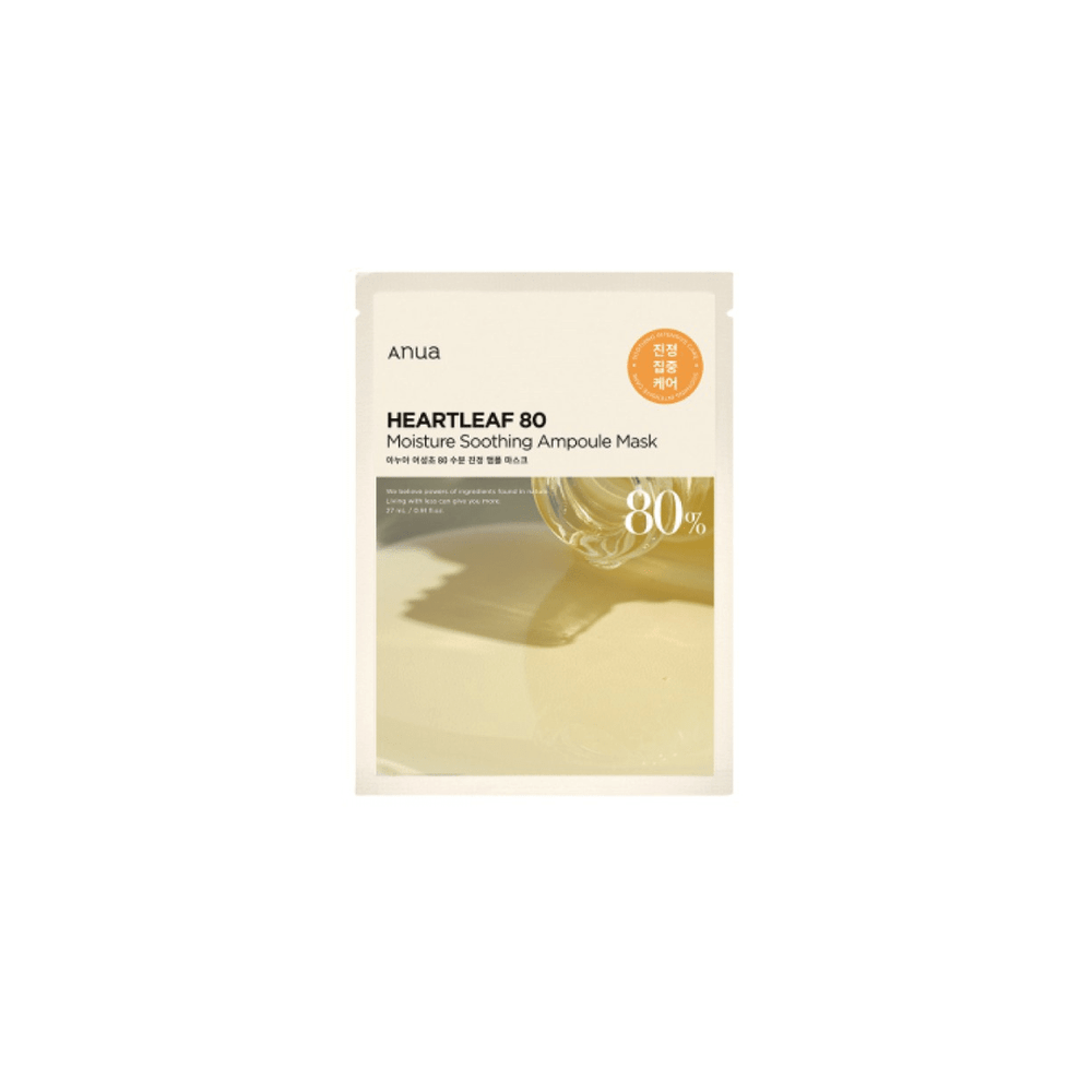 Heartleaf 80 Moisture Soothing Ampoule Mask [1pc]