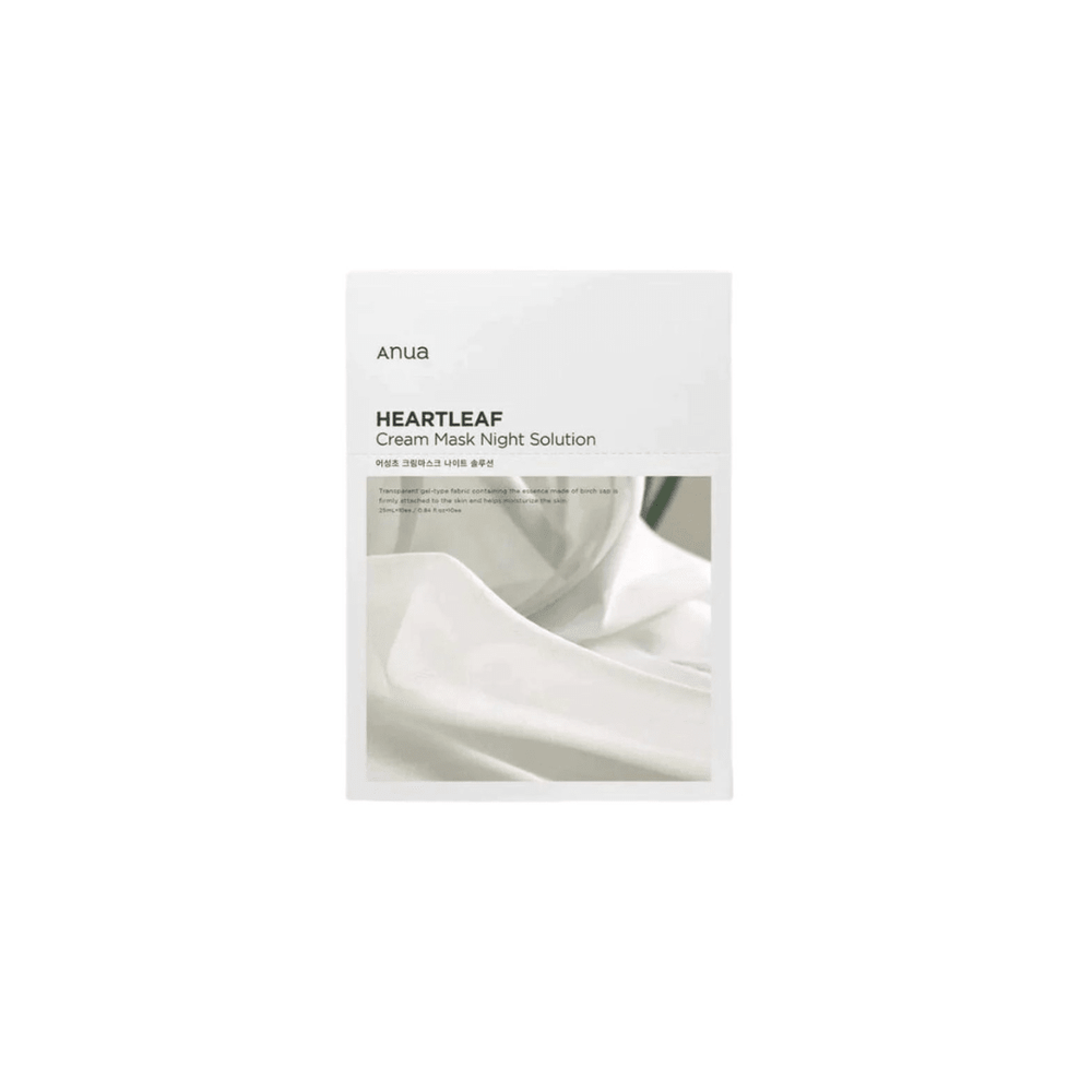 Heartleaf Cream Sheet Mask Night Solution [1pc]