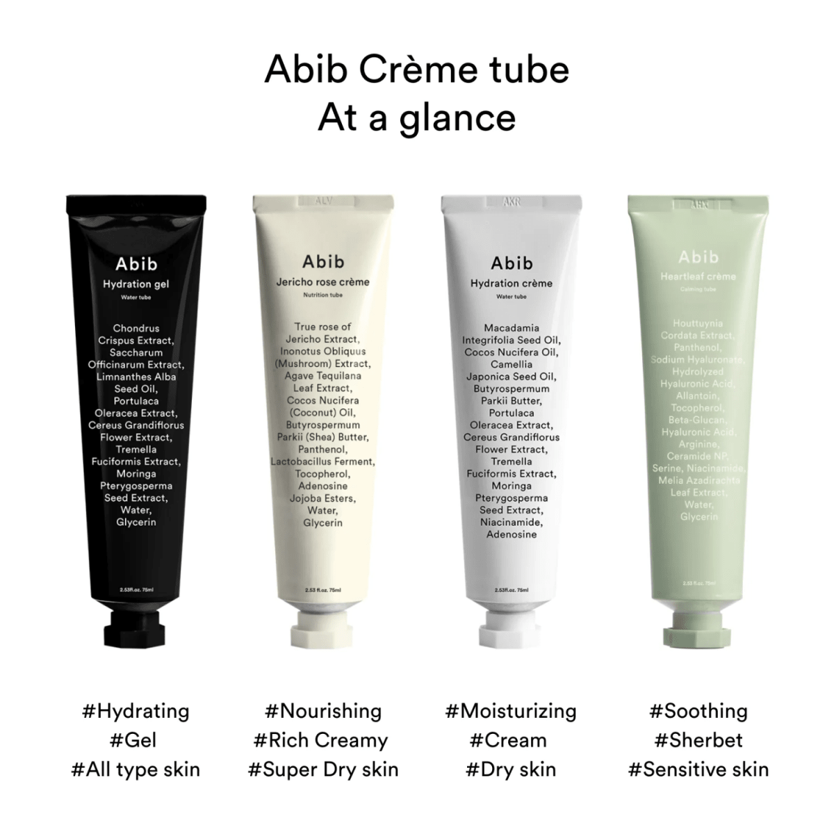 Abib Heartleaf Creme Calming Tube [75ml] | La Cosmetique