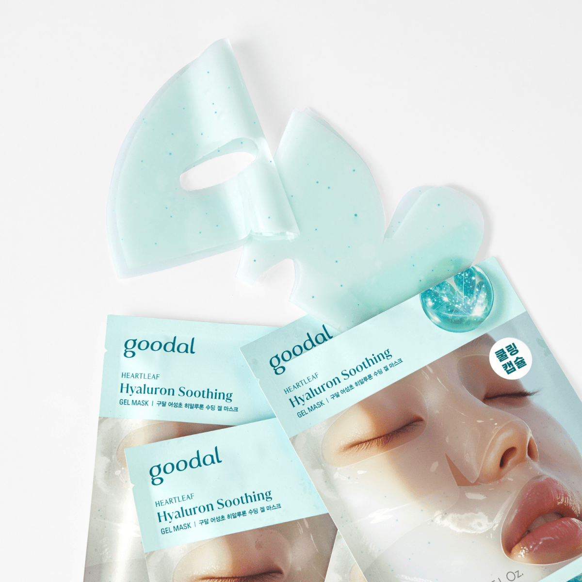 Goodal Heartleaf Hyaluron Soothing Gel Mask 1pc | La Cosmetique
