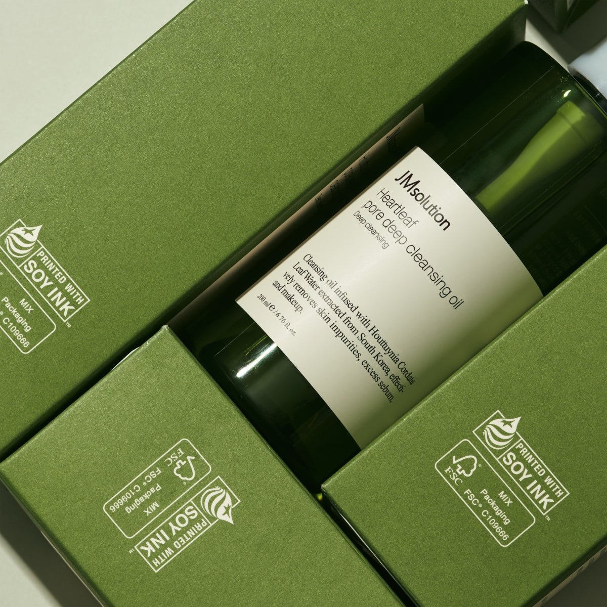 JMsolution Heartleaf Pore Deep Cleansing Oil [200ml] | La Cosmetique