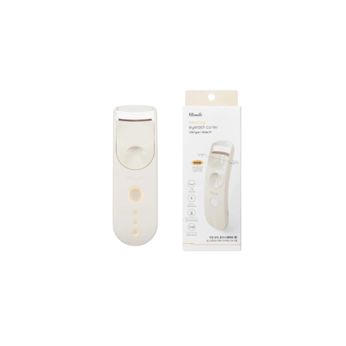 Fillimilli Heating Curler Charging Type Wide Fit | La Cosmetique