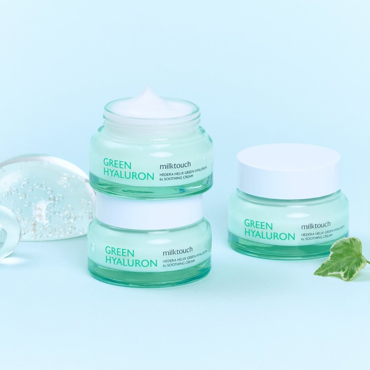 Milk Touch Hedera Helix Green Hyaluron 6 - sec Moisture Cream [50ml] | La Cosmetique