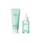 La Cosmetique Hedera Helix Green Hyaluron 6Sec Moisture Serum 30ml and Cream 50ml, skincare products with hyaluronic acid for hydration.