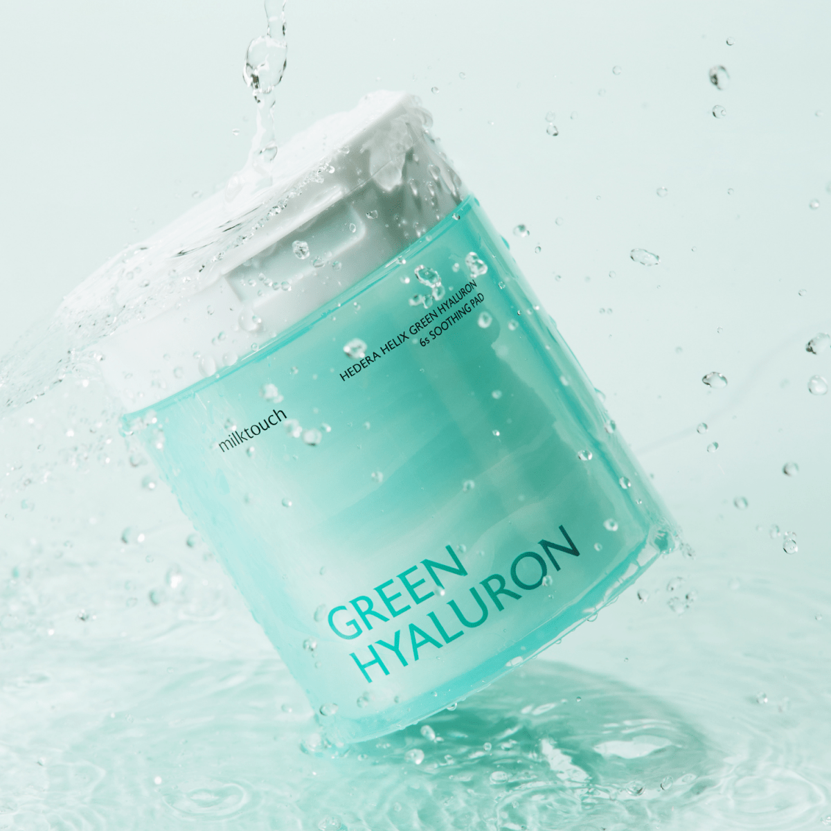 Milk Touch Hedera Helix Green Hyaluron 6Sec Soothing Pad [60 Pads] | La Cosmetique
