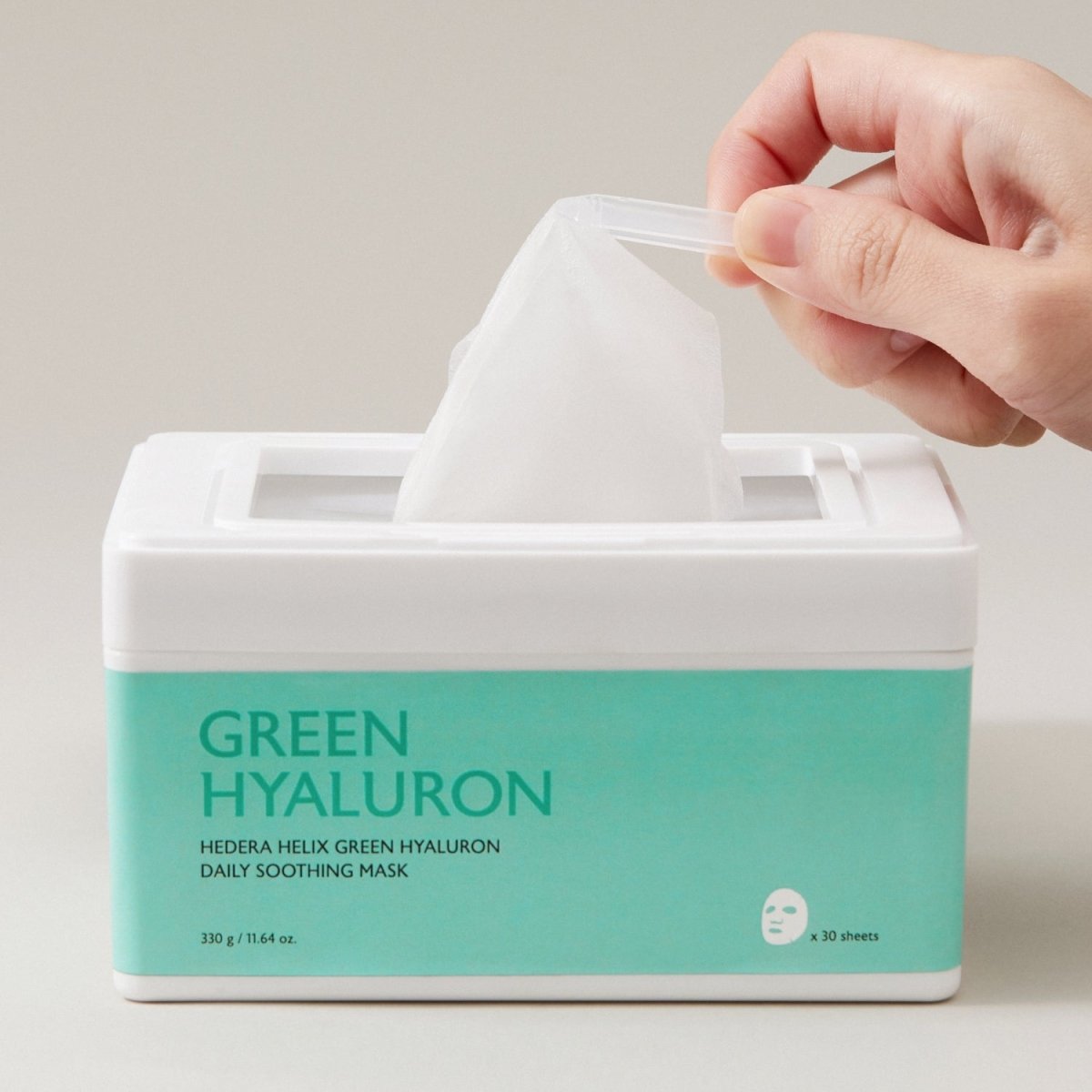 Milk Touch Hedera Helix Green Hyaluron Daily Soothing Mask [30 Pads] | La Cosmetique
