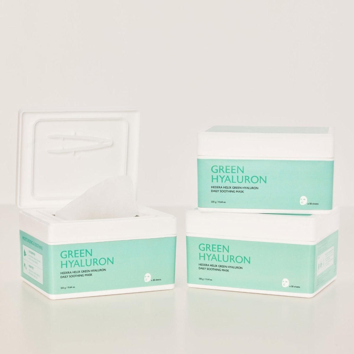 Milk Touch Hedera Helix Green Hyaluron Daily Soothing Mask [30 Pads] | La Cosmetique