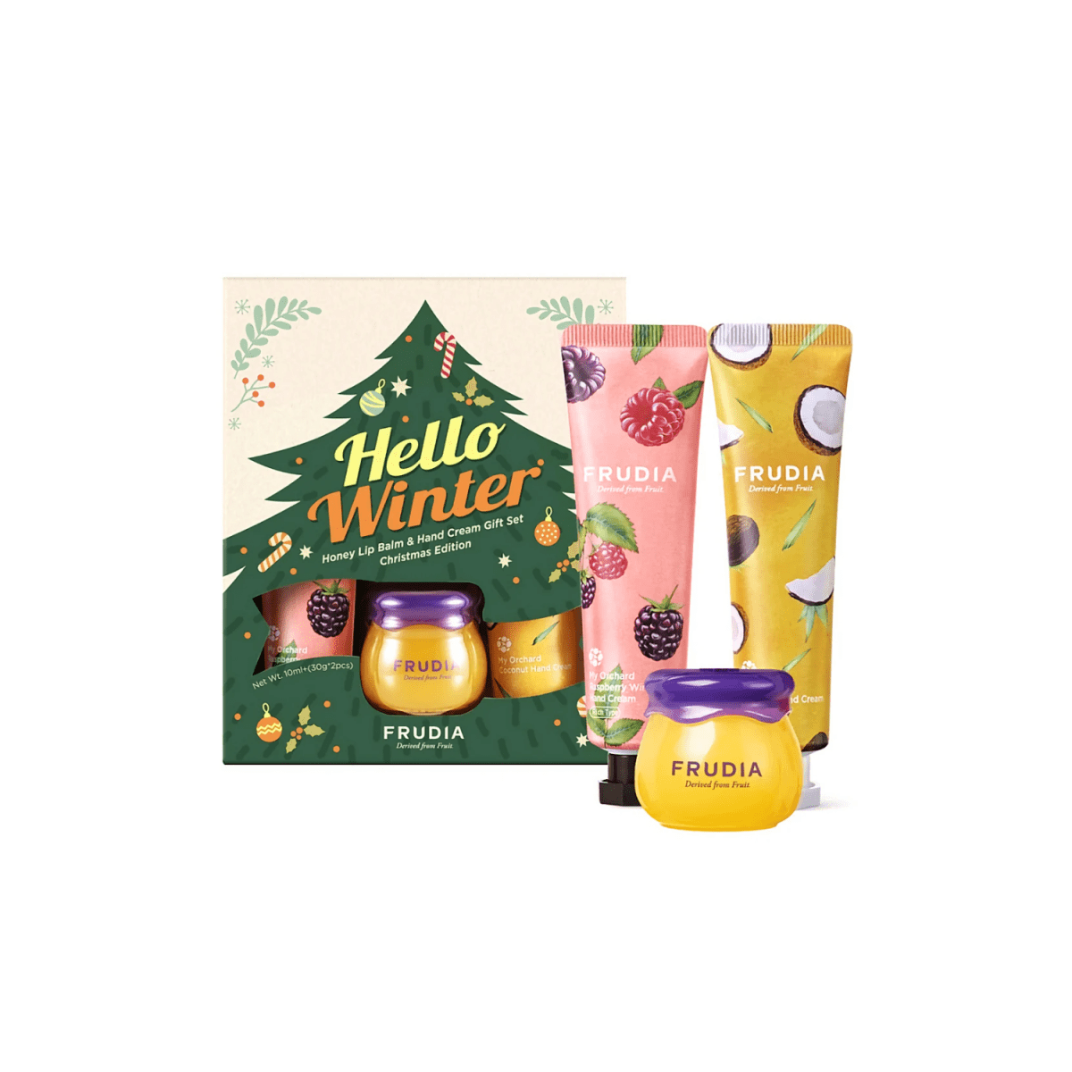 Frudia Honey Lip Balm & Hand Cream Gift Set | La Cosmetique