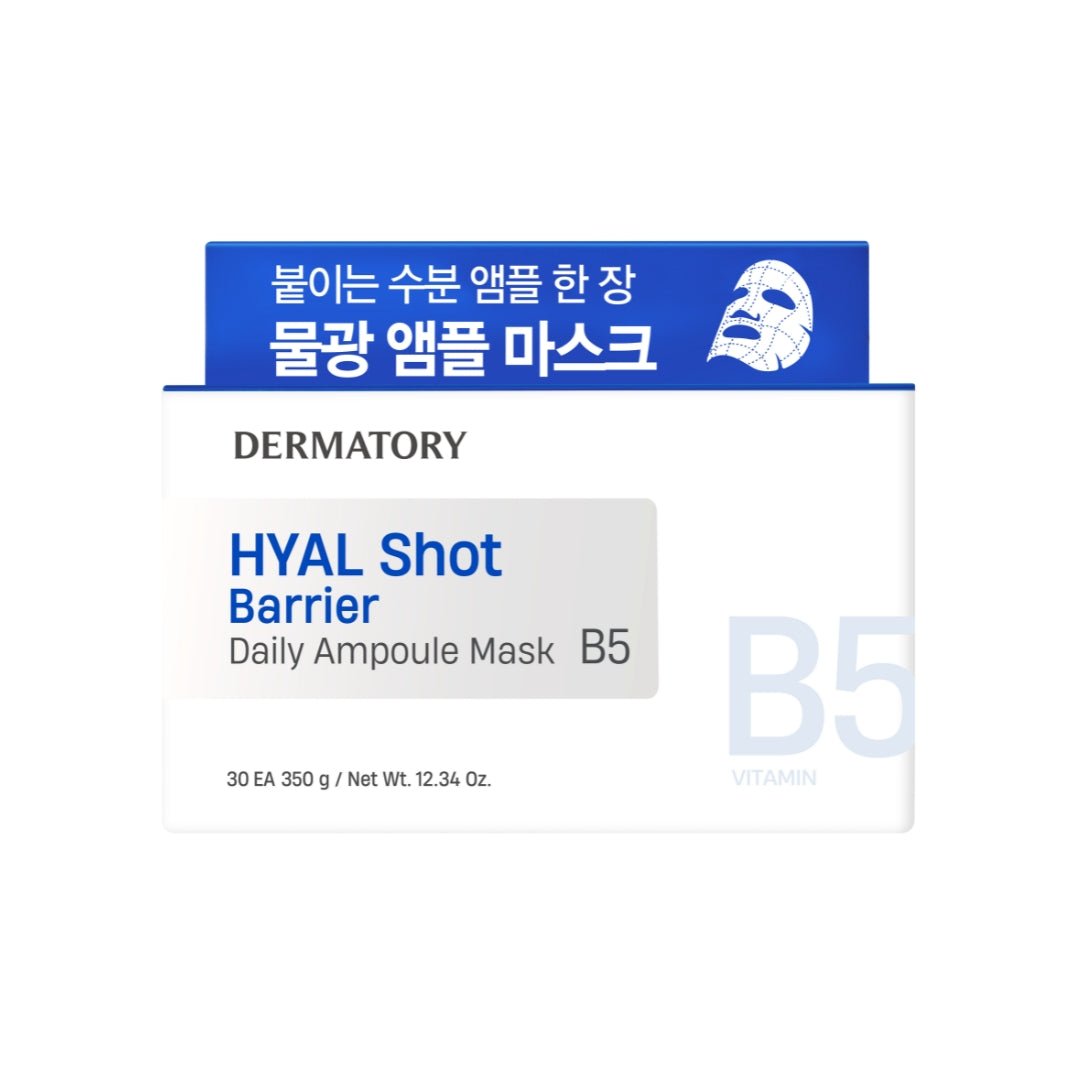 Dermatory Hyal Shot Barrier Daily Ampoule Mask B5 [30pcs] | La Cosmetique
