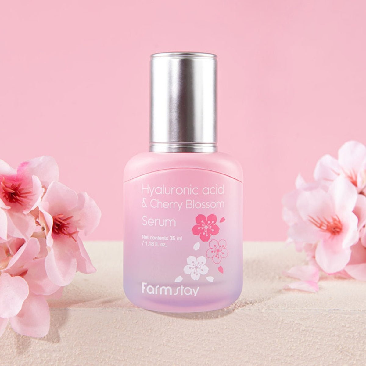 Farmstay Hyaluronic Acid & Cherry Blossom Serum 35ml | La Cosmetique