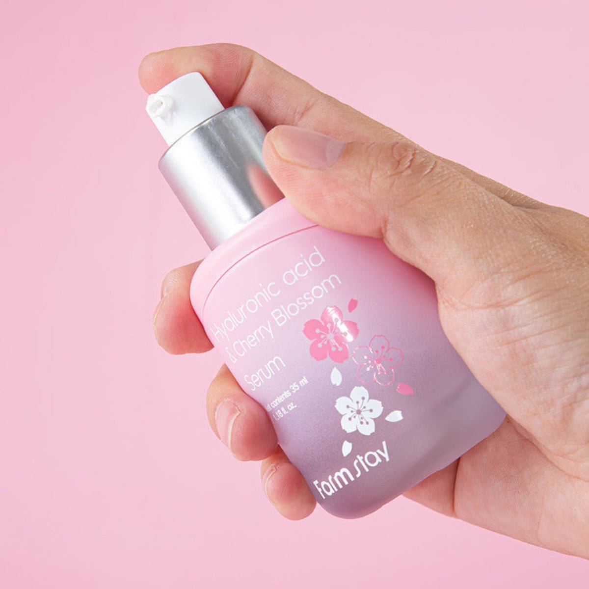 Farmstay Hyaluronic Acid & Cherry Blossom Serum 35ml | La Cosmetique