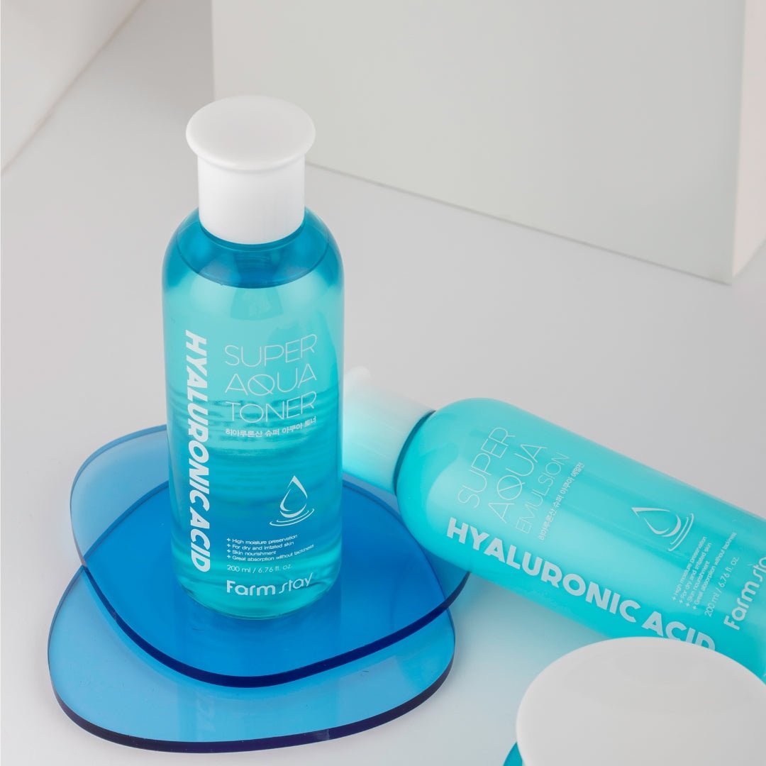 Farmstay Hyaluronic Acid Super Aqua Toner 200ml | La Cosmetique