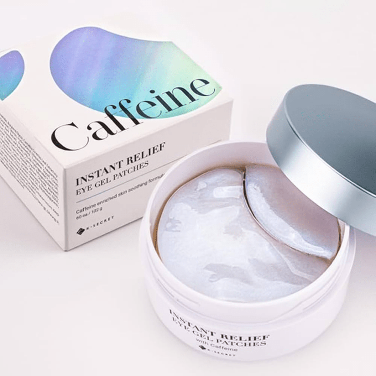 K - Secret Instant Relief Eye Gel Patches (Caffeine) 102g | La Cosmetique