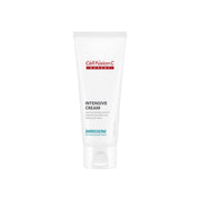 Cell Fusion C Expert Intensive Cream 100ml face moisturizer jar with a smooth, creamy texture and white packaging.