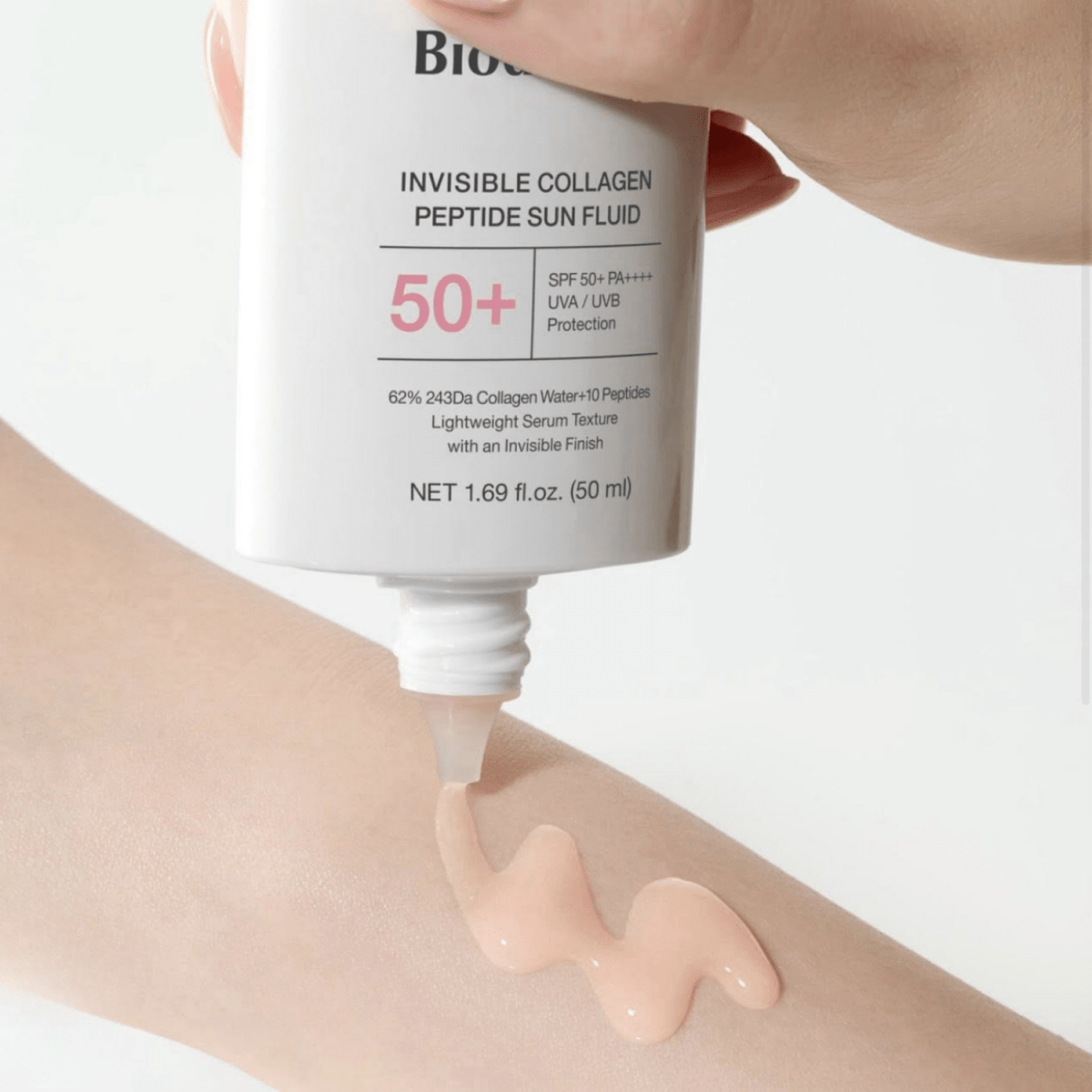Biodance Invisible Collagen Peptide Sun Fluid [50ml] | La Cosmetique