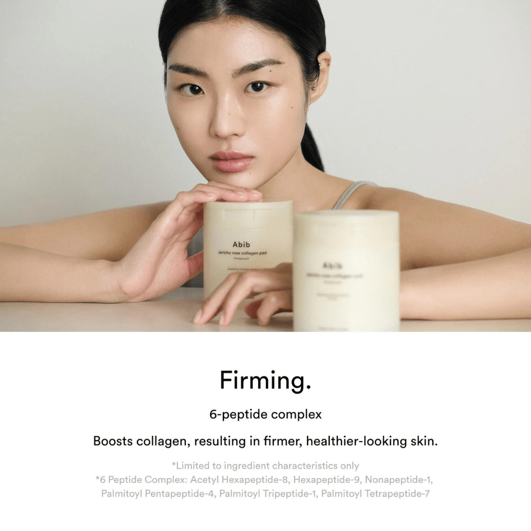 Abib Jericho Rose Collagen Pad Firming Touch [60 Pads] | La Cosmetique