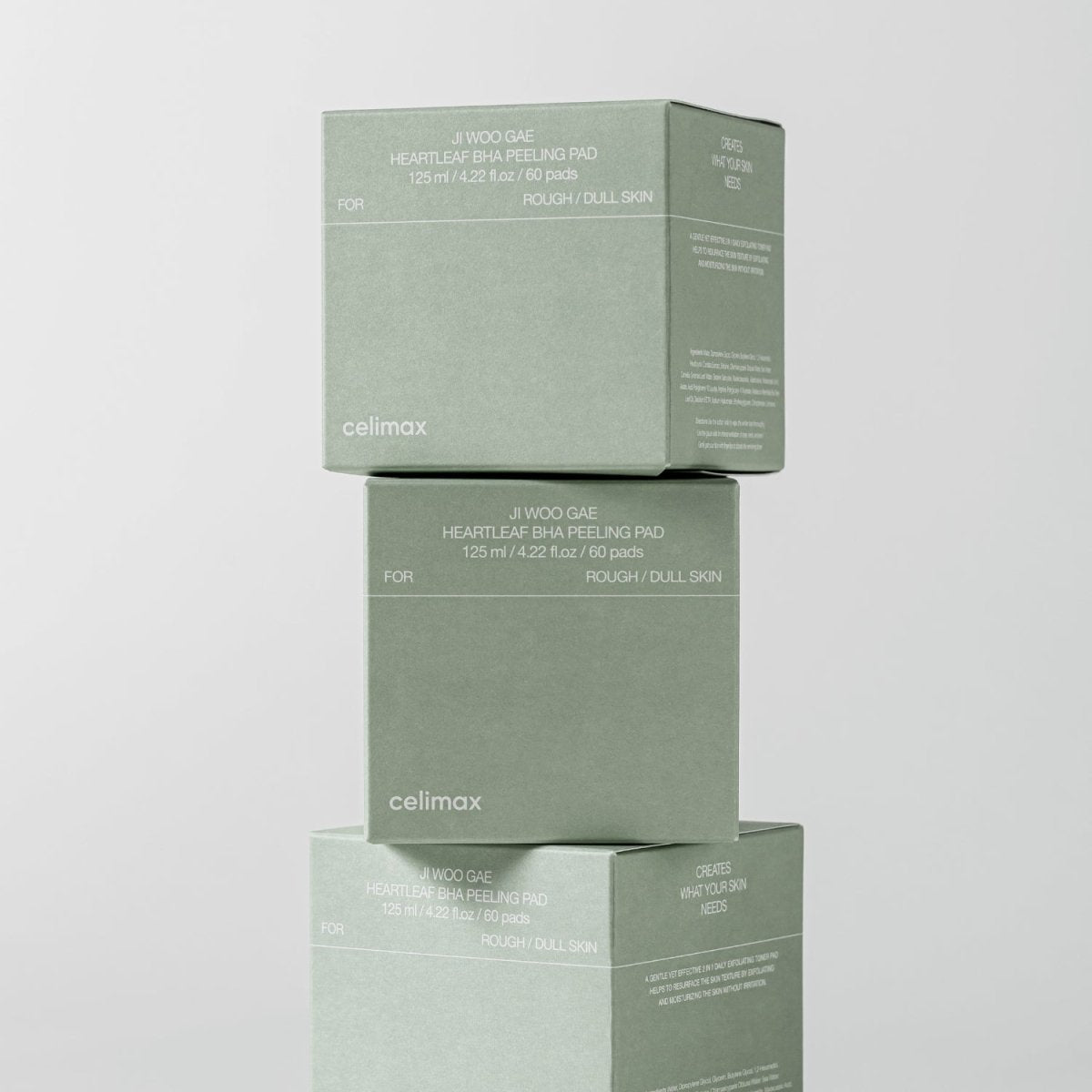 Celimax Ji Woo Gae Heartleaf BHA Peeling Pad 60pads | La Cosmetique