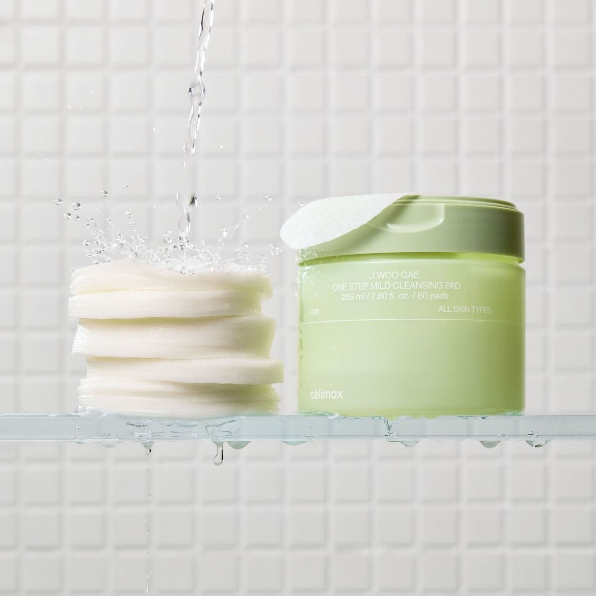Celimax Ji Woo Gae One Step Mild Cleansing Pad 60pads | La Cosmetique