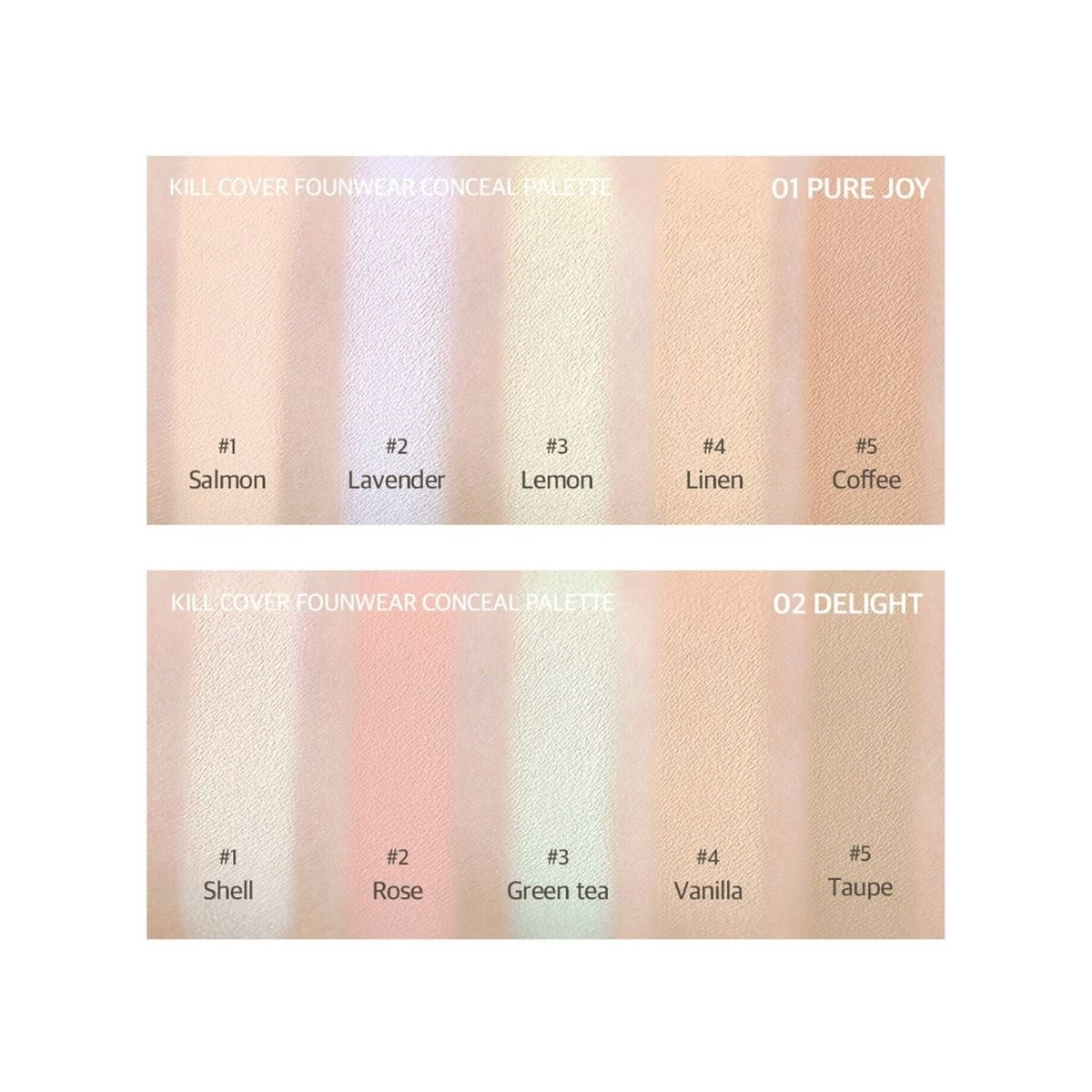 Clio Kill Cover Founwear Conceal Palette | La Cosmetique