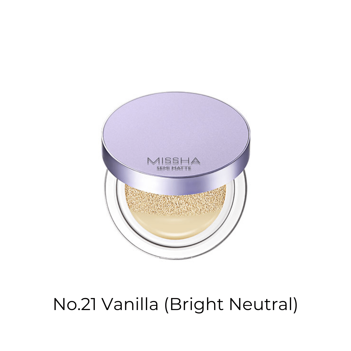 Missha Layering Fit Cushion Semimatte 15g (4 shades) | La Cosmetique