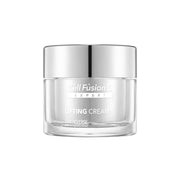Cell Fusion C Expert lifting cream 50ml face moisturizer jar with a smooth, white cream inside and a sleek, white container.
