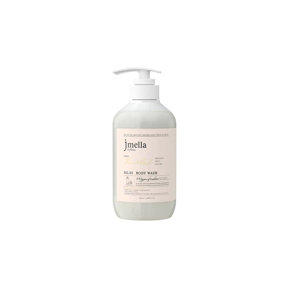 Lime & Basil Body Scrub Wash [500ml]