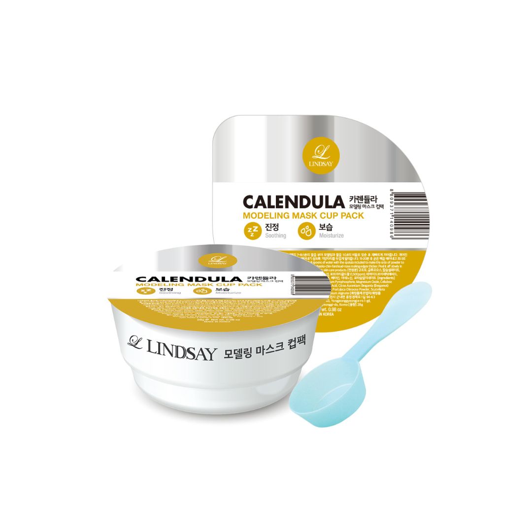 LINDSAY Modeling Mask Cup Pack Calendula 28g - Shop K-Beauty in Australia