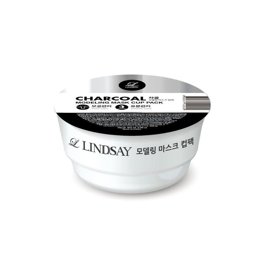 LINDSAY Modeling Mask Cup Pack Charcoal 28g - Shop K-Beauty in Australia