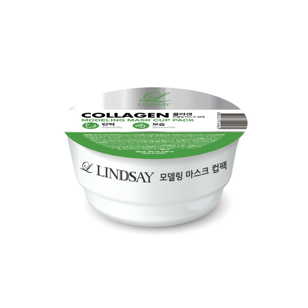 LINDSAY Modeling Mask Cup Pack Collagen 28g - Shop K-Beauty in Australia