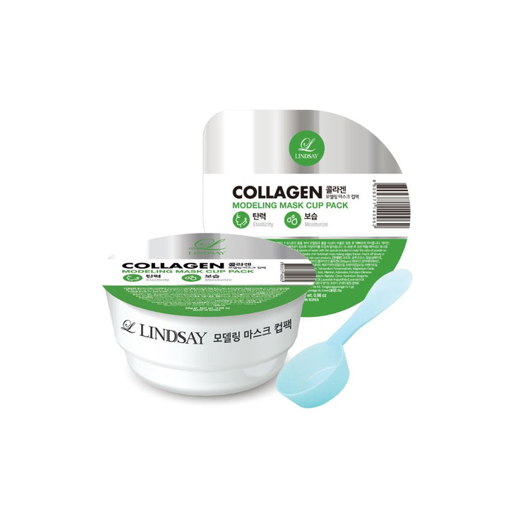 LINDSAY Modeling Mask Cup Pack Collagen 28g - Shop K-Beauty in Australia