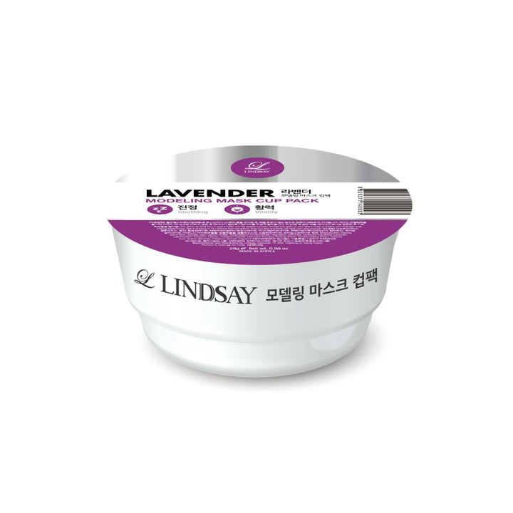 LINDSAY Modeling Mask Cup Pack Lavender 28g - Shop K-Beauty in Australia