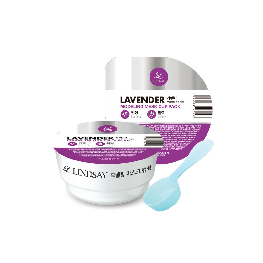 LINDSAY Modeling Mask Cup Pack Lavender 28g - Shop K-Beauty in Australia