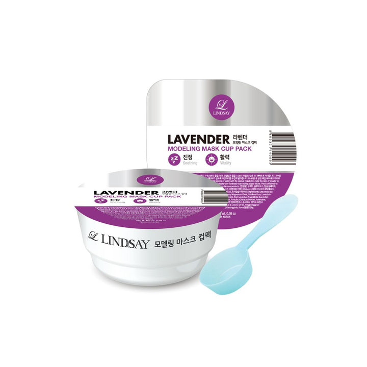 LINDSAY Modeling Mask Cup Pack Lavender 28g - Shop K-Beauty in Australia