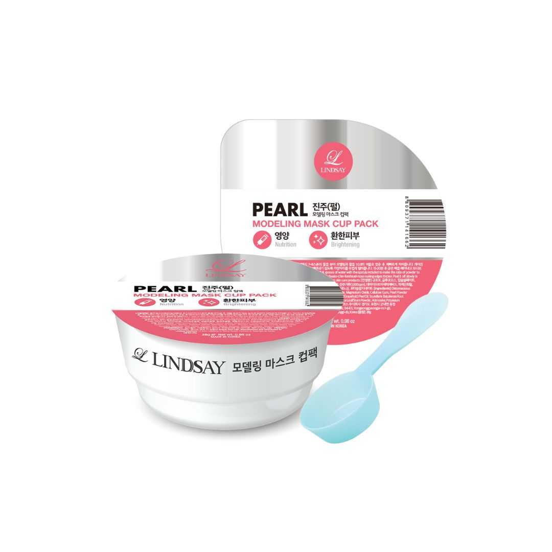 LINDSAY Modeling Mask Cup Pack Pearl 28g - Shop K-Beauty in Australia