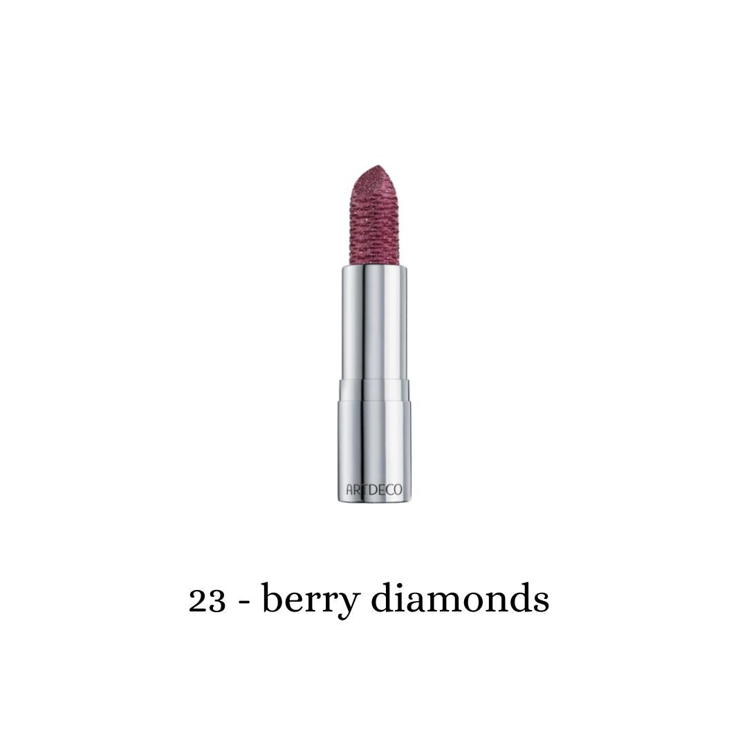 ARTDECO Lip Jewels lipstick tube in a sleek decorative case