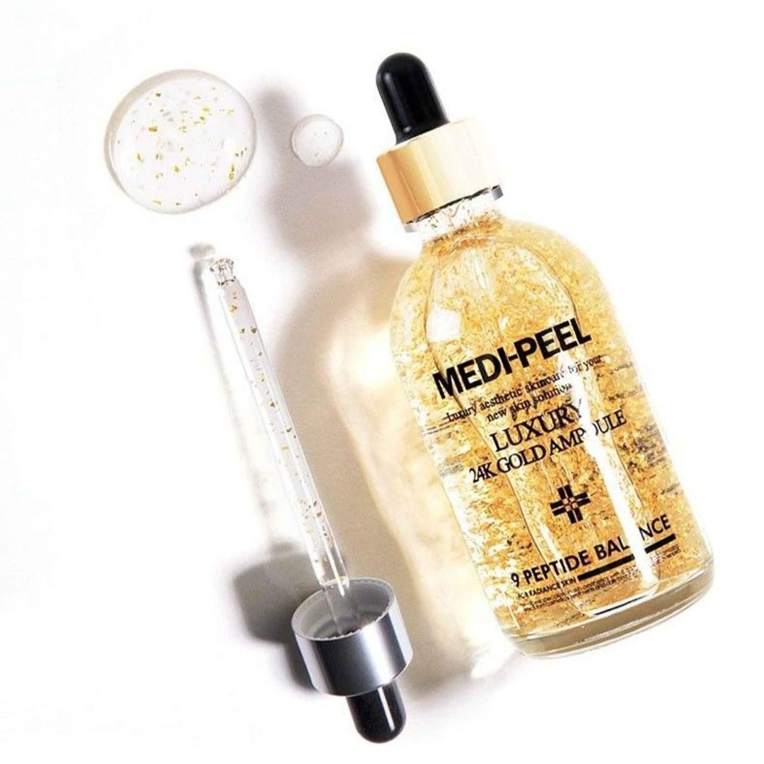 MEDIPEEL+ Luxury 24k Gold Ampoule 100ml | La Cosmetique